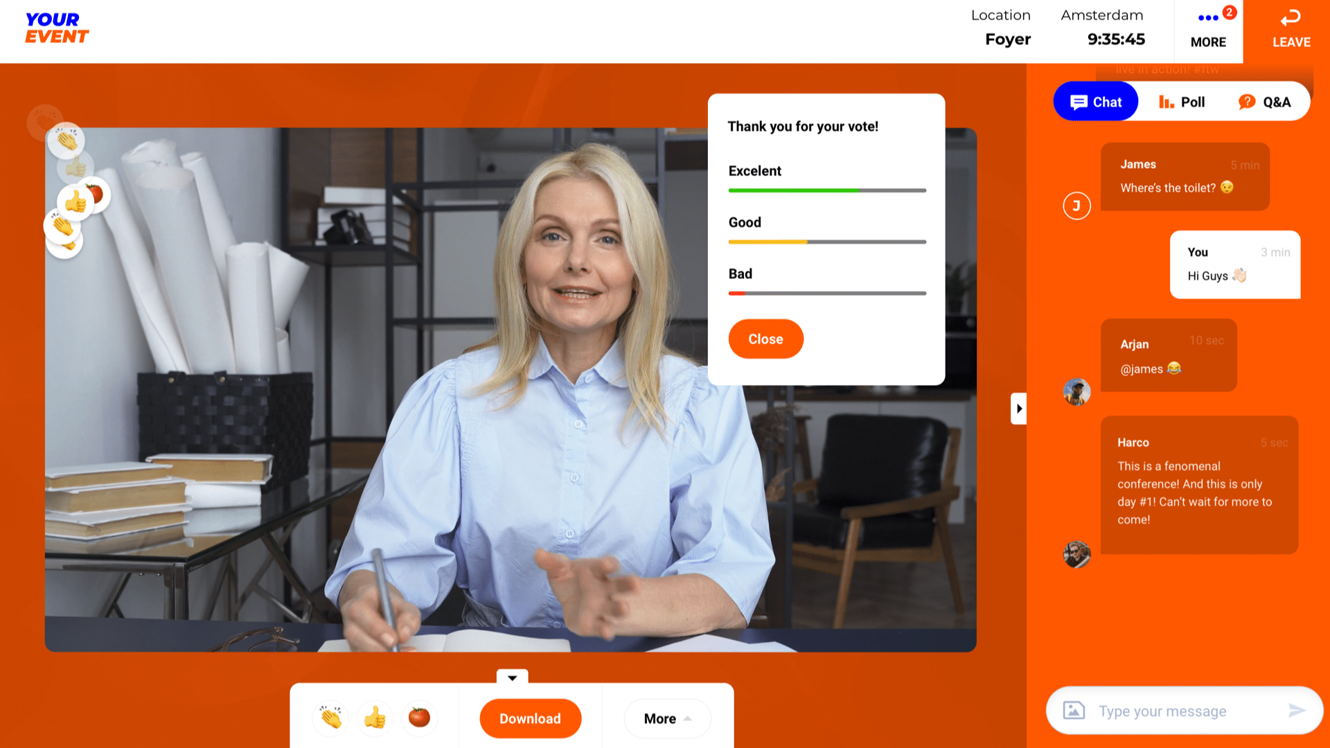 Have rich interactive presentations